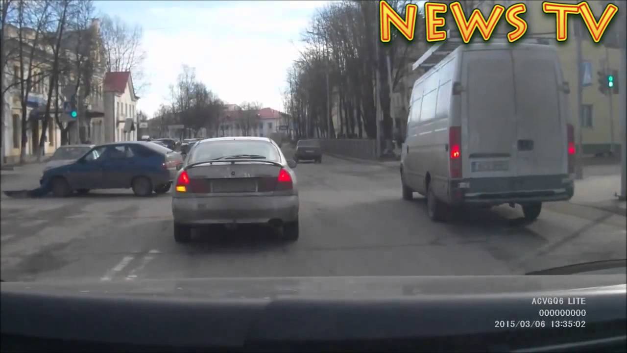 Подборка дтп с видеорегистраторов