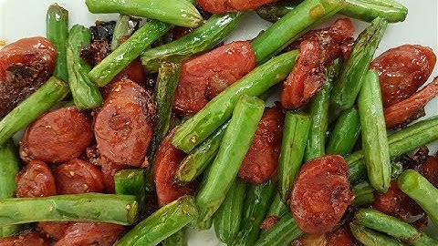 "Fa Chong Pollo con Judías Verdes Receta"