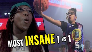 'I'M REALLY LIKE THAT!' Paige Bueckers & Flau'jae FREAK OUT Watching Top Hoopers Go 1v1 For CROWN