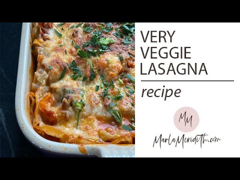 Very Veggie Lasagna Recipe