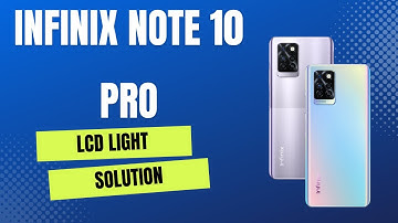 infinix note 10 pro x695 lcd liight solution
