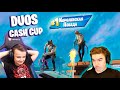 КОРОЛЕВСКАЯ ПОБЕДА НА DUOS CASH CUP FORTNITE IgorYan-GO w WayCats