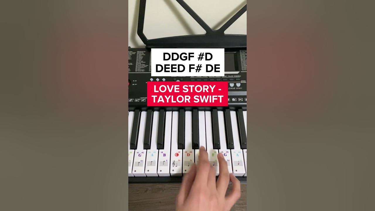 Love Story - Taylor Swift (Piano Tutorial)