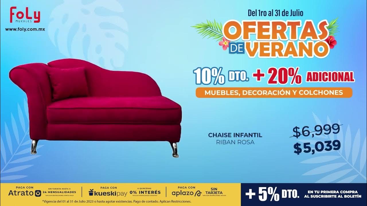 Rebajas de verano 2023: muebles, sofás y decoración