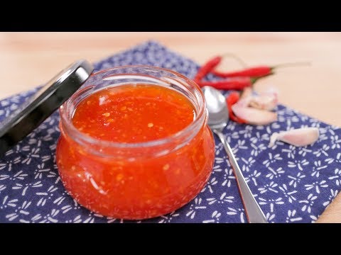 Video: Thai Chili Sauce - Recipe With Photo. How To Make Sweet Thai Chili Sauce?