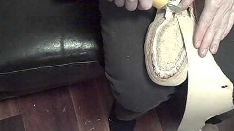 How to make a shoe by hand, Part 9o: The rand and the welting