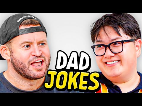 Dad Jokes | Don't laugh Challenge | Alan vs Andrew | Raise Your Spirits