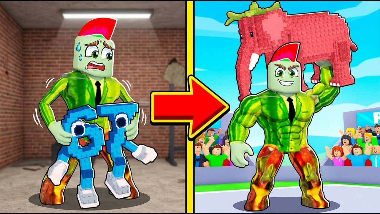 Job Gaat Van Slapste Naar Sterkste Brainrot In Roblox!