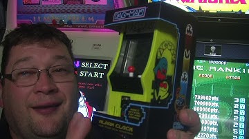 Mini Pacman Cabinet Alarm clock by namco