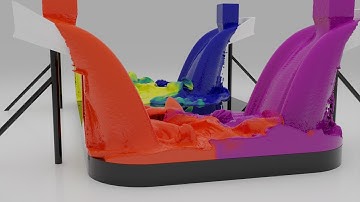 Blender Flip fluids mixbox Testing (4)