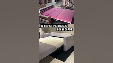 3 fold sofa cumbed machenisam| New generation 3 fold sofa bed machenisam| #sofabed