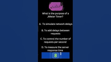 What is the purpose of a JMeter timer | Loadlabs