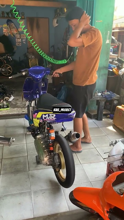 Test Beat Karbu 130 cc Tune up road race❗❗❗❗❗(Sound)#shorts#repost#Matic_engine#beatkarbu#honda#500m