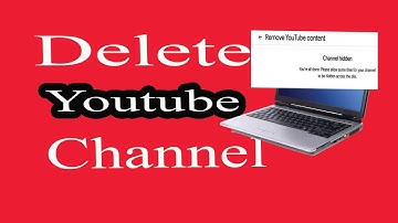 How to delete youtube channel permanently | Remove youtube channel | education tutorial bangla