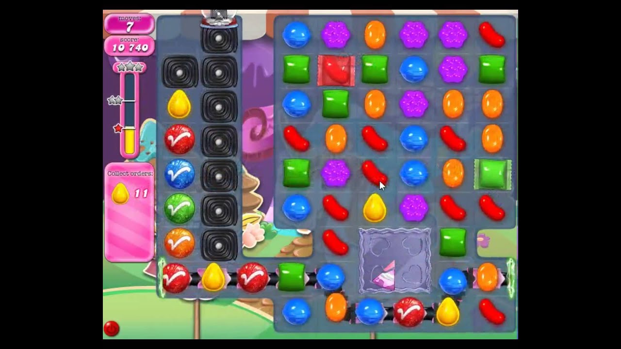 Candy Crush Saga Level 1345 Youtube
