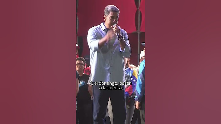Maduro pide a los venezolanos que "piensen bien" su voto