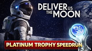 Deliver US The Moon 100% Full Platinum Speedrun | Trophy &amp; Achievement Guide - Free PS Plus Extra