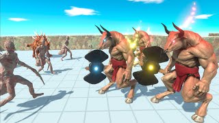 New Unit Minotaur Vs All Faction Challenge - Animal Revolt Battle Simulator