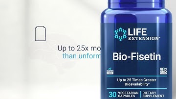 Choose Bio-Fisetin® for Healthy Aging Support – Life Extension