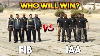 GTA 5 ONLINE : FIB VS IAA (WHO WILL WIN?)