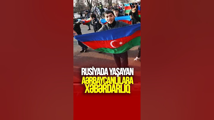 Rusiyada yaşayan azərbaycanlılara XƏBƏRDARLIQ  #tvmusavat #xəbərlər #azerbaycan #sonxəbərlər