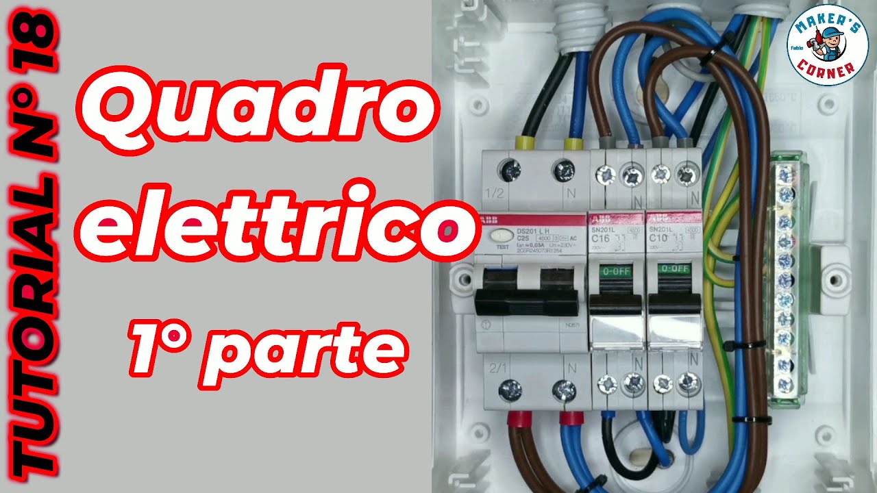 Come realizzare un piccolo quadro elettrico. Nuovi video sui