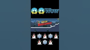 Zombie Catchers All Snow Boss Zombies #short #zombiecatchers