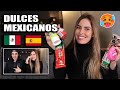 ESPAÑOLA PROBANDO DULCES PICOSOS MEXICANOS!