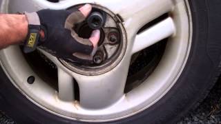 How to remove stripped wheel nuts using a reverse threaded socket