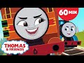 Thomas Races to the Finish | Thomas &amp; Friends | +60 Minutes of Kids Cartoon!