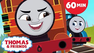 Thomas Races to the Finish | Thomas & Friends | +60 Minutes of Kids Cartoon!