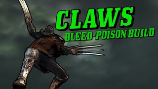 Dark Souls II SotFS: Claws (bleed + poison build) PvP