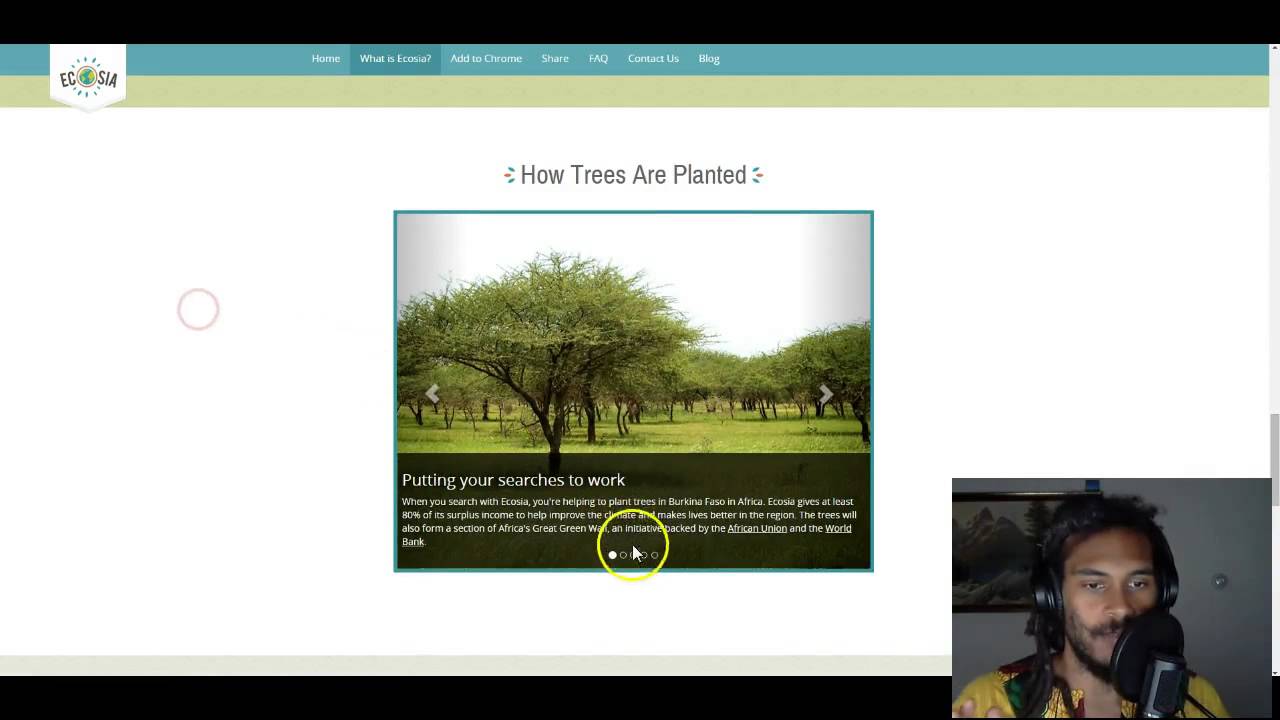 vegan diet benefits Review of Ecosia Search Engine by Prof. Spira