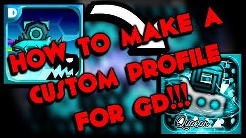 HOW TO CREATE A CUSTOM GEOMETRY PROFILE PICTURE! WITHOUT PHOTOSHOP!