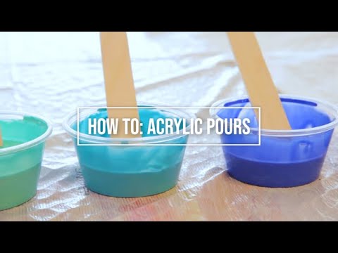 How To: Acrylic Pour