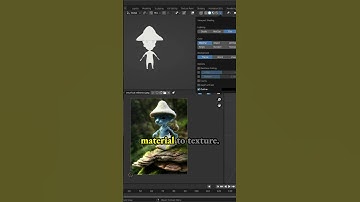 Switch Viewport shading for Smurf Cat meme - low poly 3d model game character in Blender
