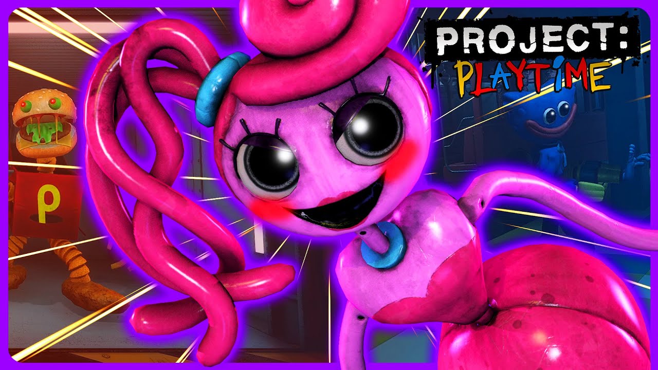 Mommy Long Legs JUMPSCARES😱(Project Playtime Animation)#projectplayti