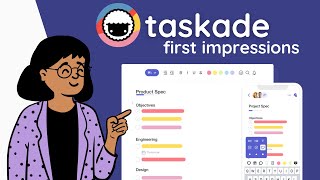 Taskade First Impressions: A 'Multiplayer' Productivity App (not sponsored) screenshot 4