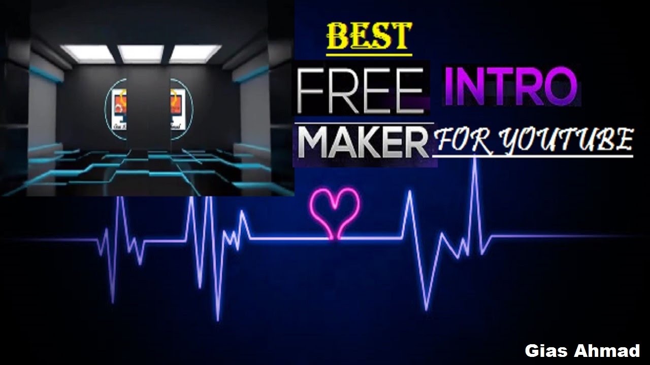 How To Make A Online Free Video Intro For Youtube Channel Best Video Intro Maker Youtube