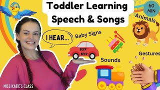 Learn To Talk First Words & Sentences for Babies and Toddlers Baby Learning Words, Songs & Gestures