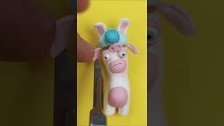 Easter BUNNY DIY! #easter #rabbids #polymerclay