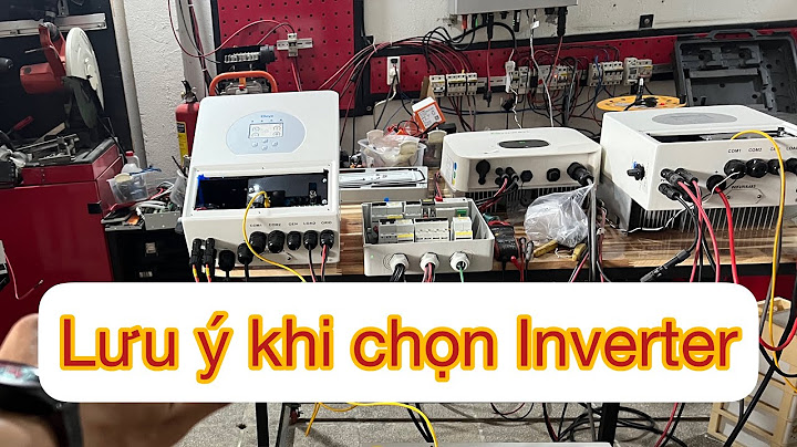 Chọn inverter nào cho điện năng lượng mặt trời năm 2024