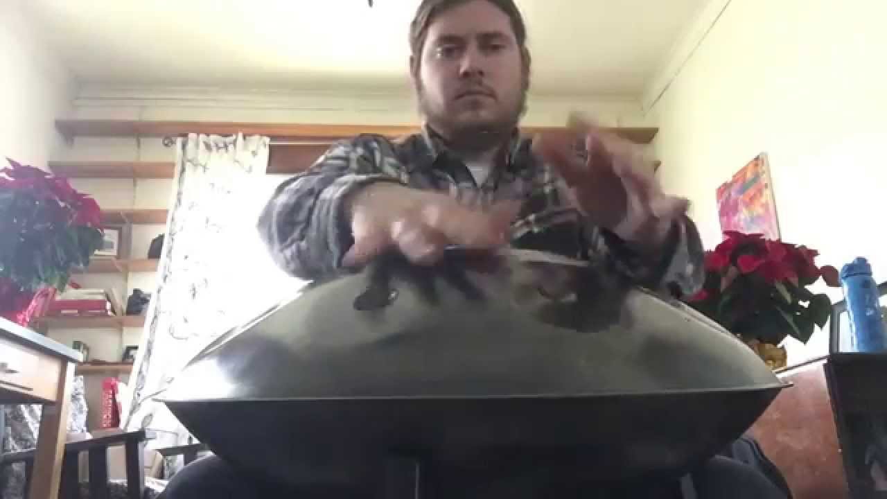 Handpan groove practice - slow/med/fast - ESS AsaChan SalaDin