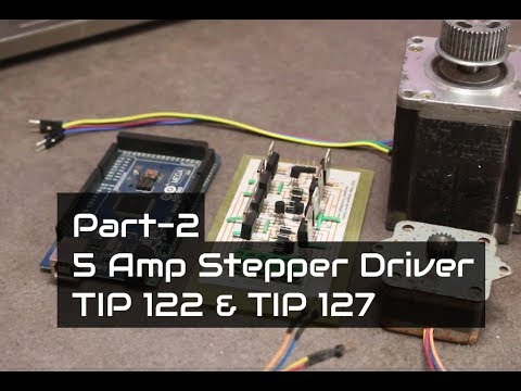 5 Amp Stepper Motor Driver - Part 2 - Running Stepper Motor with ...