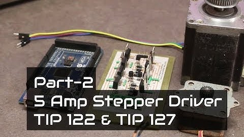 5 Amp Stepper Motor Driver - Part 2 - Running Stepper Motor with Arduino