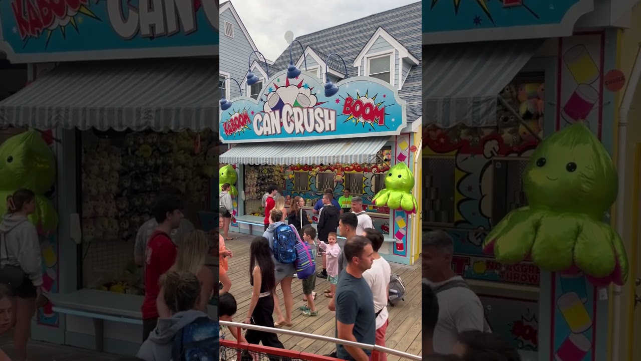 Wildwood NJ Boardwalk Games and Fun!