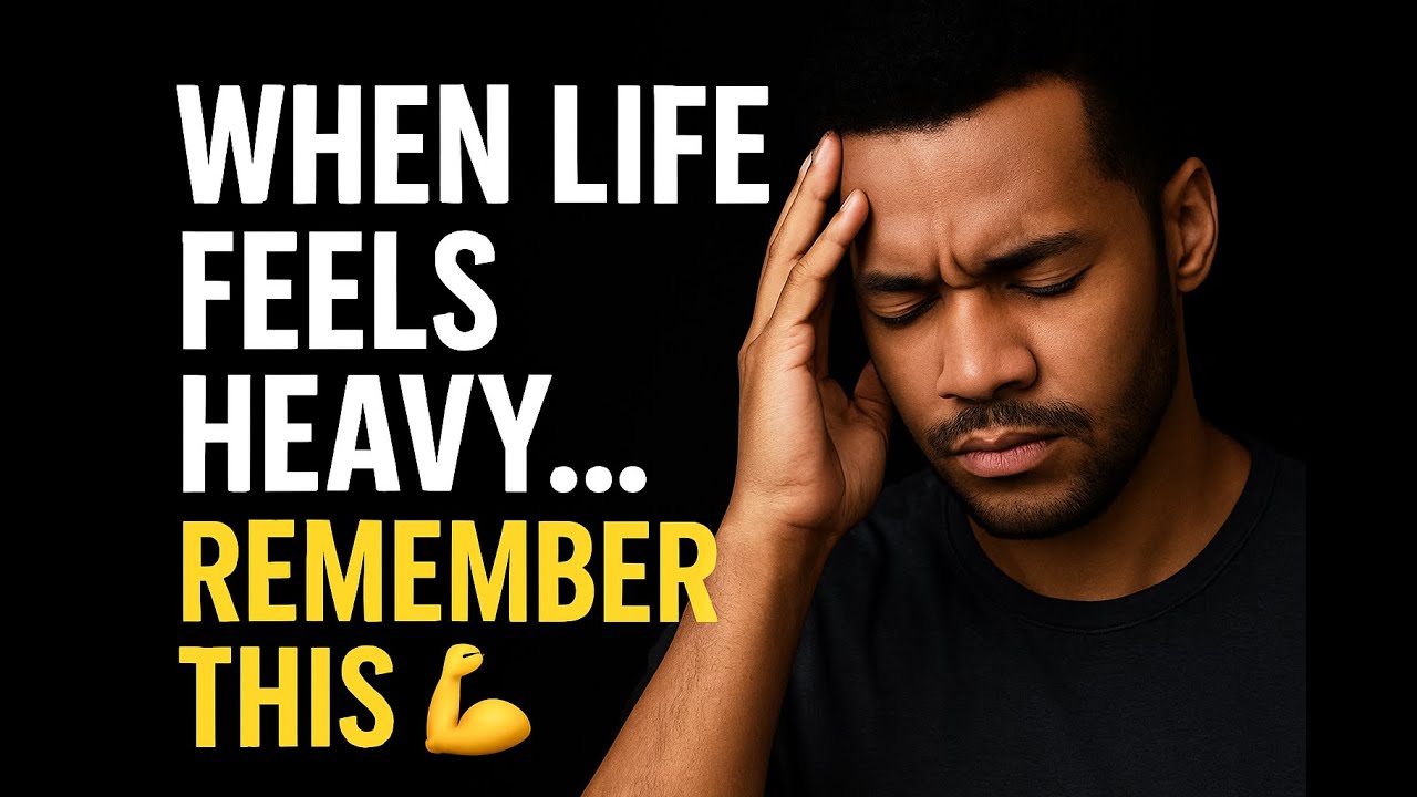 When Life Feels Heavy… Remember This 💭💪 - YouTube