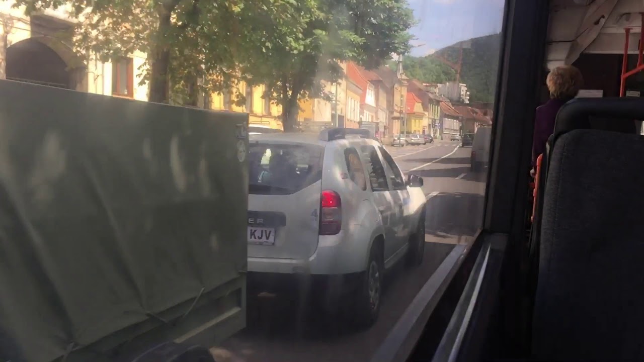 Brașov : Călătorie cu autobuzul Maz 103 #657 pe linia 16
