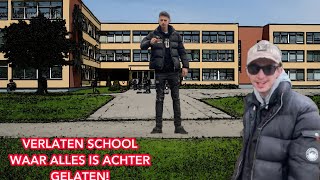 VERLATEN SCHOOL GEVONDEN IN BELGIË  ALLES IS HIER ACHTERGELATEN!