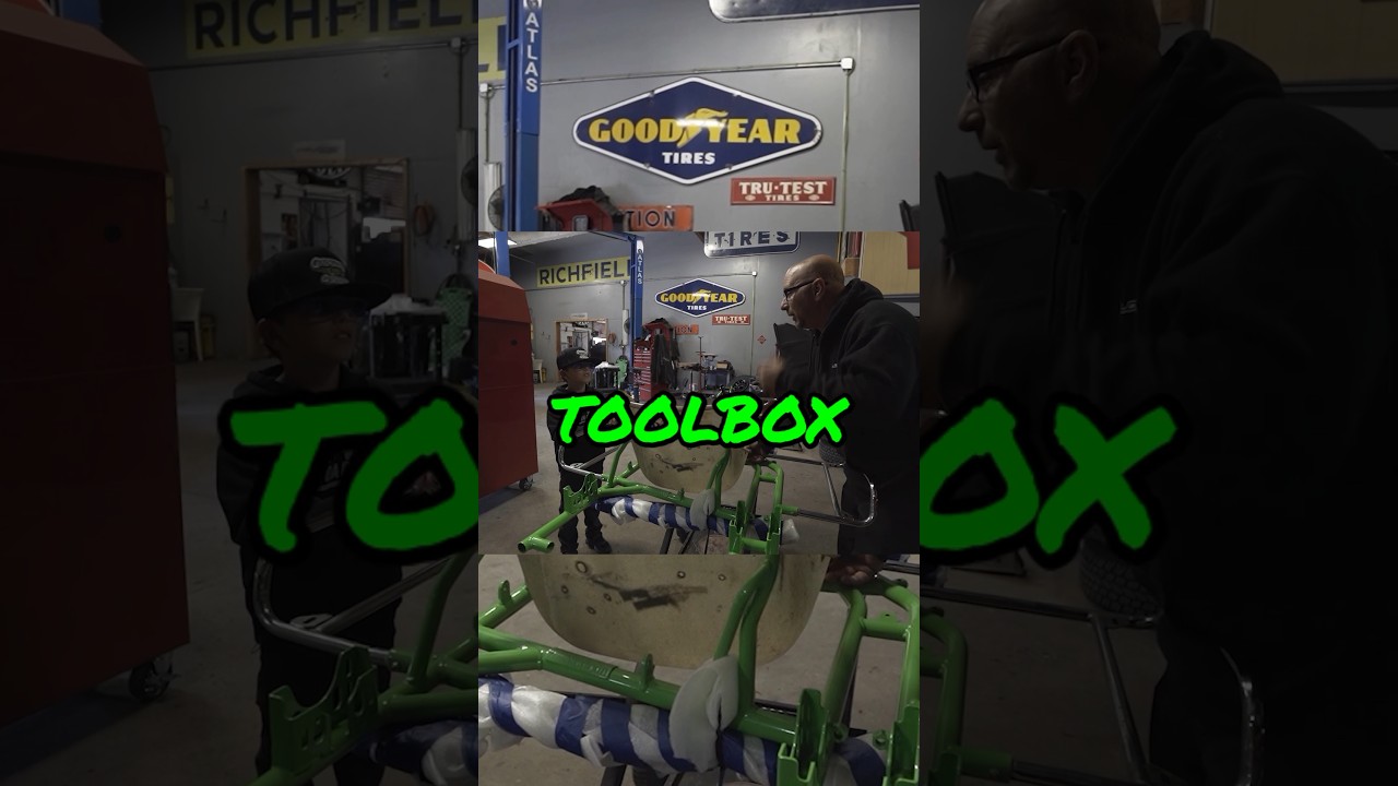 You can’t forget to bolt on your race car seat guys! 🤭✅🔩🔧#reels #gokart #gokarting #tools